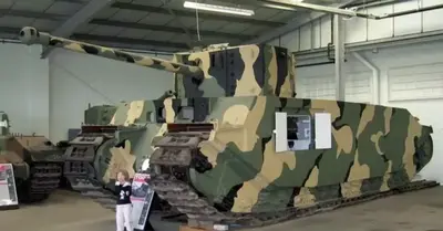 The largest tanks ever constructed are these