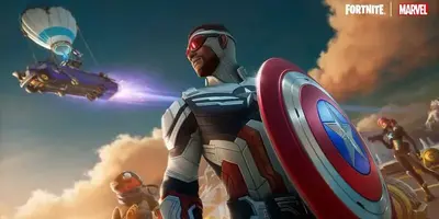 Fortnite Confirms Addition Of Sam Wilson Captain America