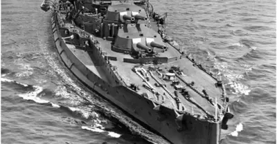 One of the five most potent warships is HMS Barham
