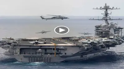 What led the US to take the extraordinary step of landing its largest aircraft on an aircraft carrier in the middle of the ocean