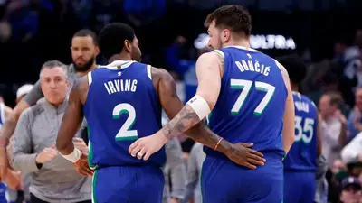 Luka Doncic, Kyrie Irving combine for 82 points in Mavericks' proof-of-concept win over 76ers