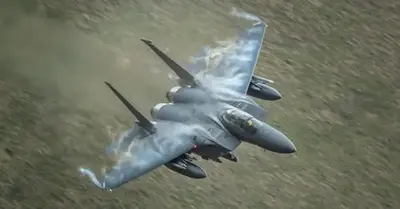 2021 Highlights for RAF & USAF F-15 Strike Eagle Low Flying, Best Low Level Mach Loop Flying