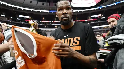 Kevin Durant injury update: Suns star's sprained ankle expected to be re-evaluated in two weeks, per report