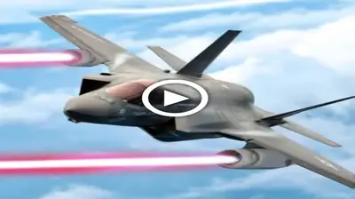 The US tests fighter jets equipped with laser weapons