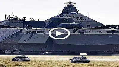 15 Unusual & Giant Military Vehicles from Across the World