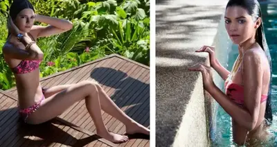Kendall Jenner Bikini Shoot: Overly Airbrushed?