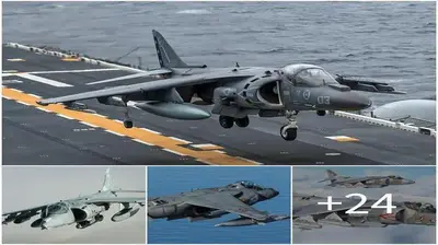 The AV-8B Harrier II of the US Marine Corps is the most powerful vehicle in use right now