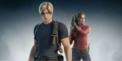 Resident Evil Fans Aren't Happy With Leon And Claire's Fortnite Skins