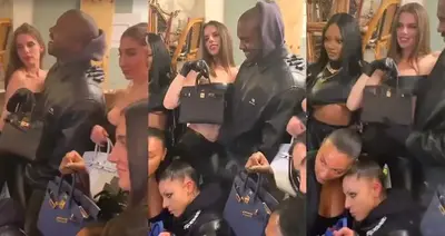 Kanye West slammed for ‘trying too hard’ as he gifts Julia Fox and at least TEN of her friends $30K Birkin bags