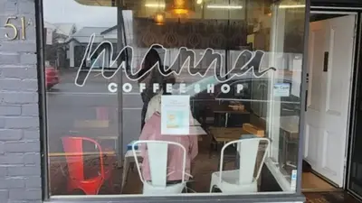 Bizarre detail in coffee shop sign leaves customer baffled
