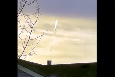 REPORT: Large “Explosion” in Sky Above billing, Montana – Smoke trail?