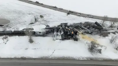 Fiery derailments renew Americans' focus on railroad safety