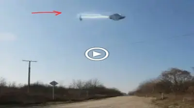 Witnessing a UFO object absorbing energy from a round black object in the sky (VIDEO)