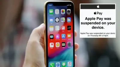 Warning to Apple customers over Apple Pay phishing text message scam