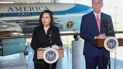 China sanctions Reagan library, others over Tsai's US trip