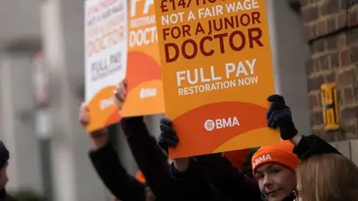 Thousands of doctors plan to walk off job again in England