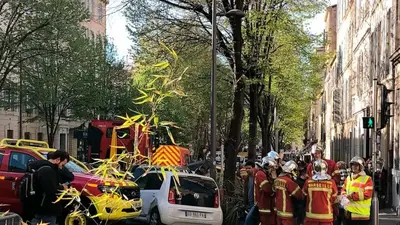 French building collapse death toll rises to 6; 2 missing