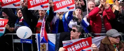 Thousands turn out for anti-government protest in Prague