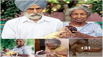 Α 72-year-old Indian grandmother defied all expectations when she gave birth to a baby boy and became the oldest mother in the world (VIDEO)