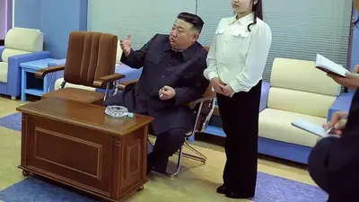 Kim says N Korea finishes development of 1st spy satellite