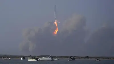 Elon Musk’s SpaceX rocket successfully launches, then explodes