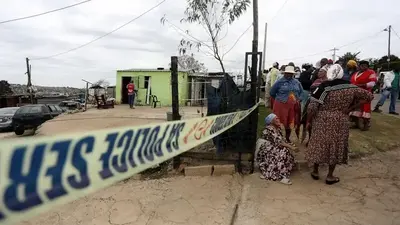 Child among 10 family members killed in S. Africa shooting