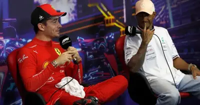 Hamilton responds to Leclerc Mercedes links