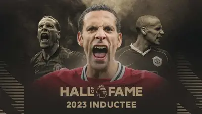 Rio Ferdinand inducted into the Premier League Hall of Fame