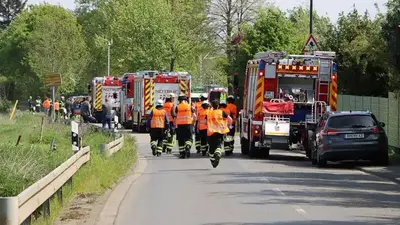 2 people killed in train accident in western Germany