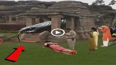 Even the d.e.аd come alive in this Nag Temple, where the snake has resided for 350 years (VIDEO)