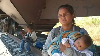 A mom tells of having baby during brutal 3-month migrant journey: Reporter's notebook