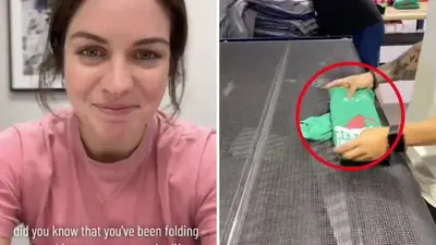 How to fold the ‘perfect’ shirt: TikTok video stuns as trick revealed