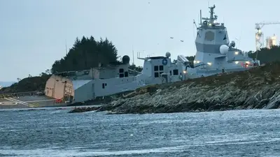 Norwegian officer found guilty of negligence over sinking of Navy frigate