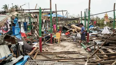 Myanmar and Bangladesh begin cleaning up, counting casualties after devastating Cyclone Mocha