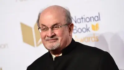 Salman Rushdie makes rare public address after attack, warns free expression under threat