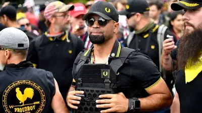 DC police lieutenant charged with obstruction in Proud Boys probe