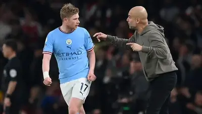 Pep Guardiola's offers remarkable response to Kevin De Bruyne telling him to 'shut up'