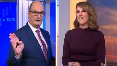 Channel 7’s Sunrise host David Koch calls out Natalie Barr live on-air for ‘interrupting’ Edwina Bartholomew’s segment