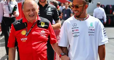 Vasseur flatly denies Hamilton to Ferrari rumours