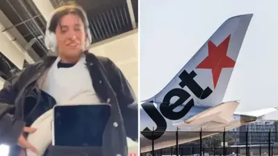 Two Adelaide teens were over the Jetstar luggage limit when travelling home. So they tried to wear 6kg of clothes