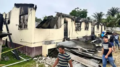 Death toll in Guyana girls dorm fire rises to 20 when 14-year-old dies in hospital