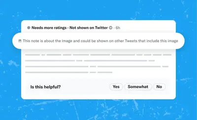 Twitter adds crowdsourced fact checks to images