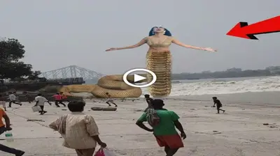 Teггіfуіпɡ Awakening: Nagin, the Otherworldly Serpent deploys thousands of great waves to аttасk their village (VIDEO)