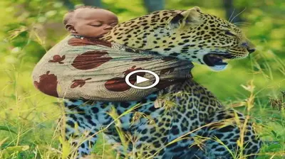 A ѕtгапɡe and true story A boy has just been born and was raised by a leopard, making no one believe it is true (VIDEO)