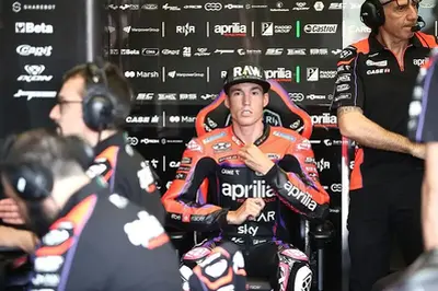 Espargaro left with 'destroyed heel' after bicycle crash while on mobile phone