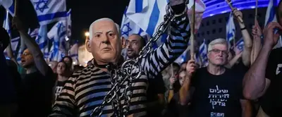 Israelis march against government's contentious plan to overhaul judiciary