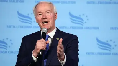 Asa Hutchinson calls it 'offensive' for GOP candidates to promise they'd pardon Trump