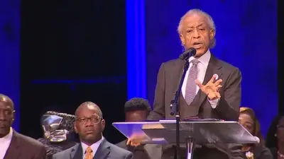 Al Sharpton blames systemic flaws at funeral of Florida mother killed by neighbor
