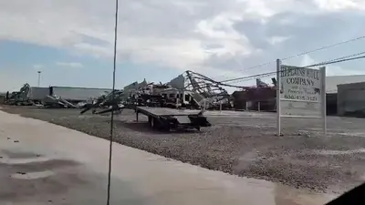 Devastating tornado tears through Texas town, 3 dead, more than 50 injured
