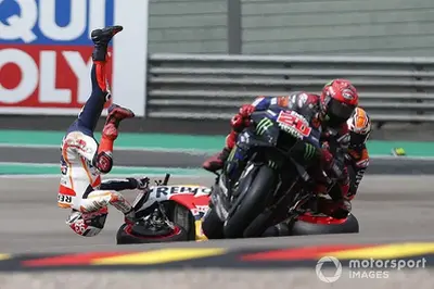 Quartararo: Marquez should be congratulated amid MotoGP crashes